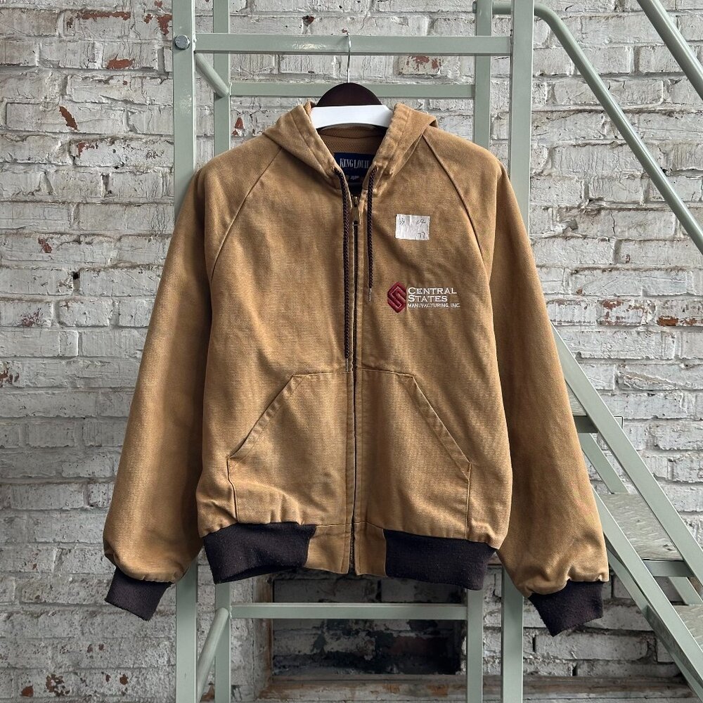 vintage cavas jacket made in usa